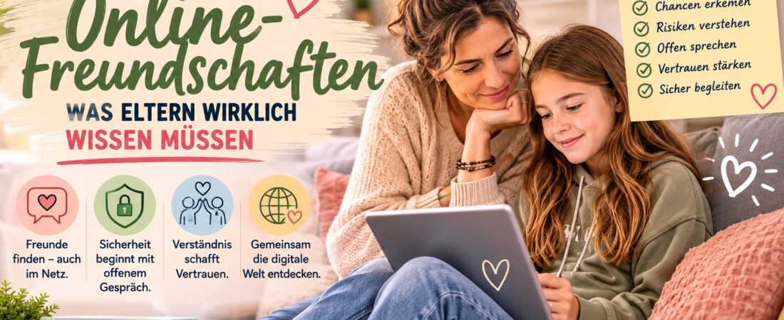 Kinder und Online-Freundschaften — was Eltern wirklich wissen müssen