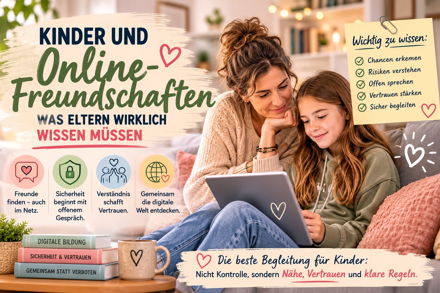 Kinder und Online-Freundschaften — was Eltern wirklich wissen müssen