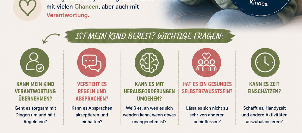 Das erste Handy für mein Kind — ab welchem Alter und worauf achten?