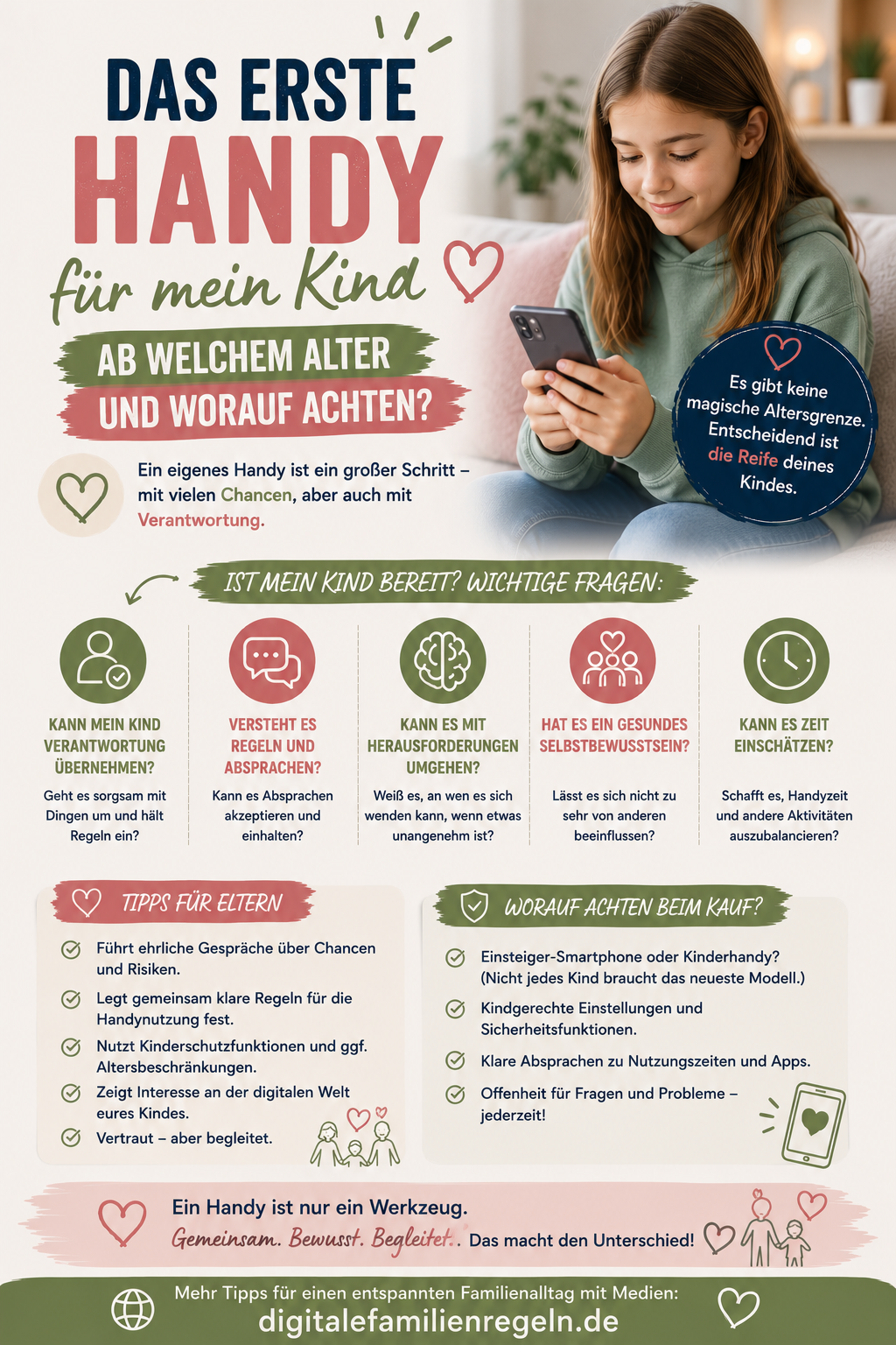 Das erste Handy für mein Kind — ab welchem Alter und worauf achten?