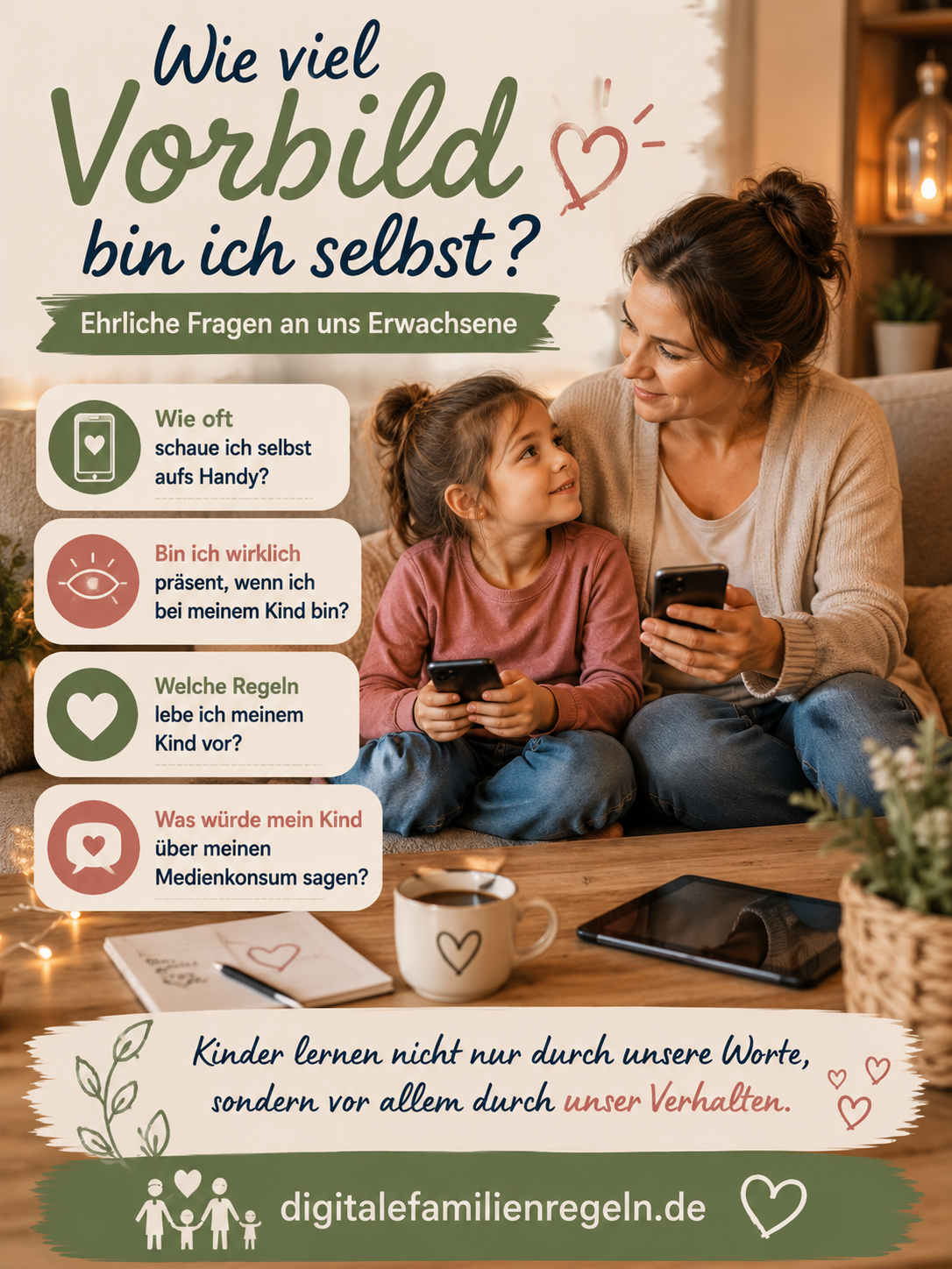 Wie viel Vorbild bin ich selbst? Ehrliche Fragen an uns Erwachsene