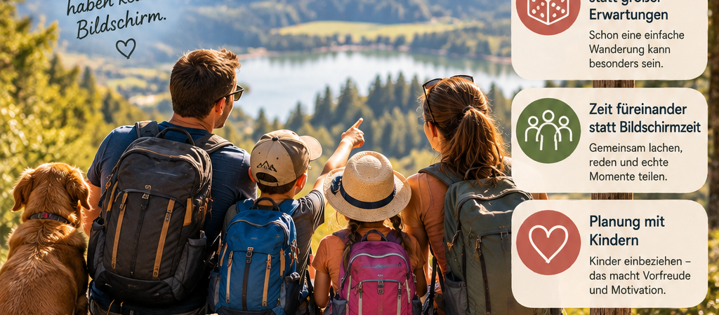 Familienausflug ohne Handy — so macht ihr es zum Erlebnis statt zum Kampf