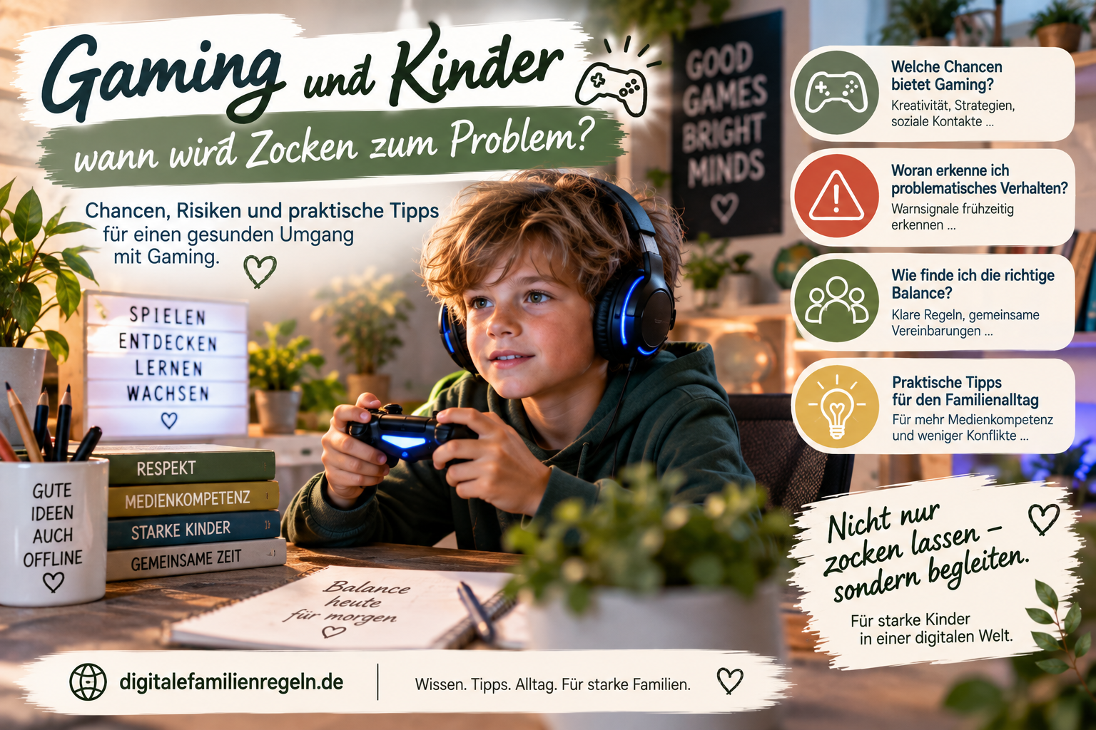 Gaming und Kinder — wann wird Zocken zum Problem?